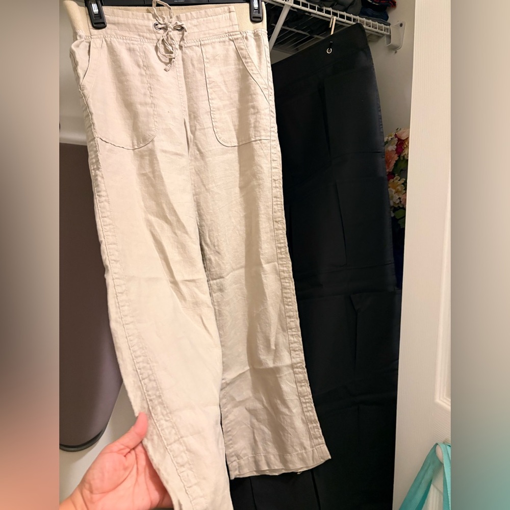 Athleta Cream Pants